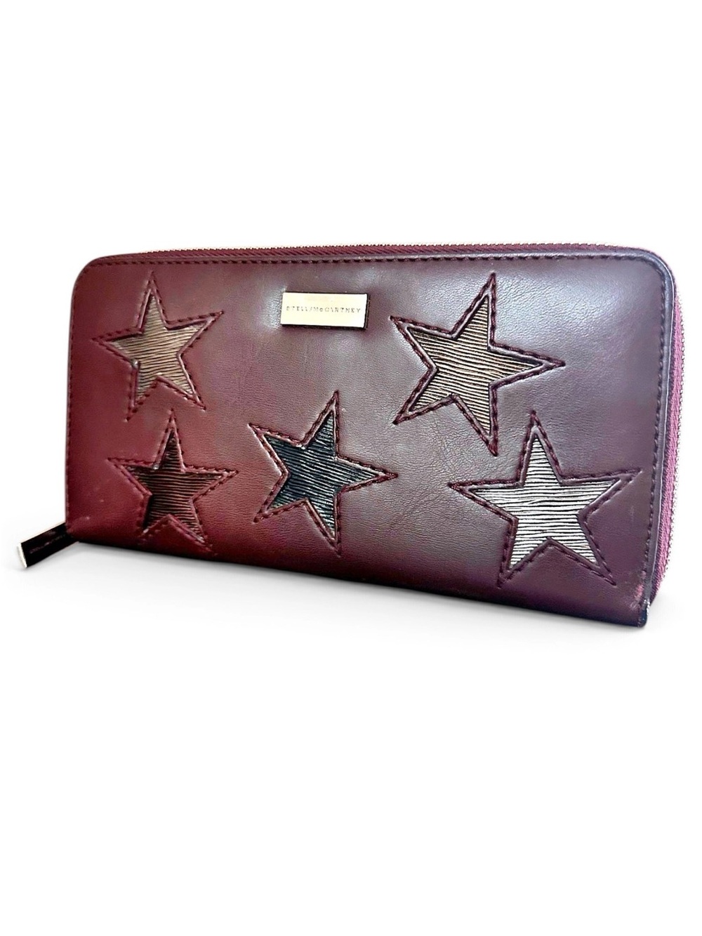 Stella McCartney Star Cutout Long Wallet
